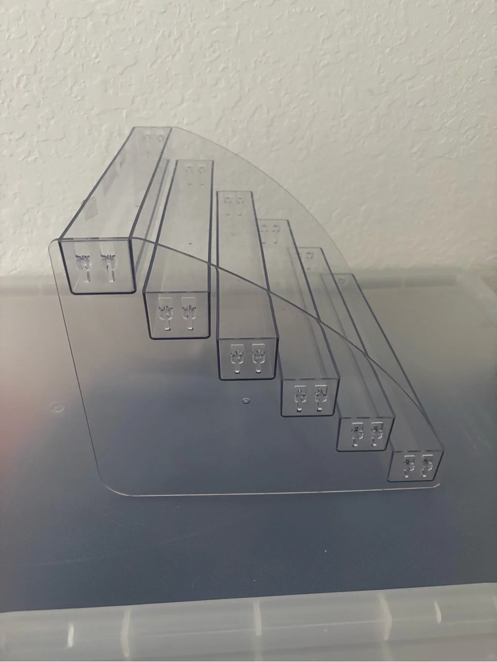 Clear Acrylic Multi-Tier Storage Organizer  (sunglasses, nail polish, etc)
